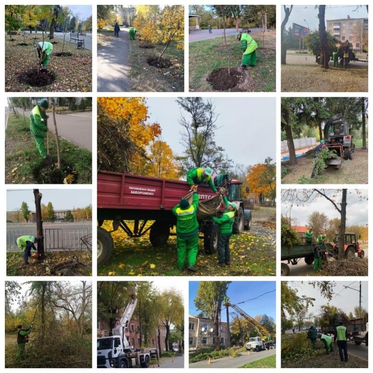 Роботи з благоустрою району